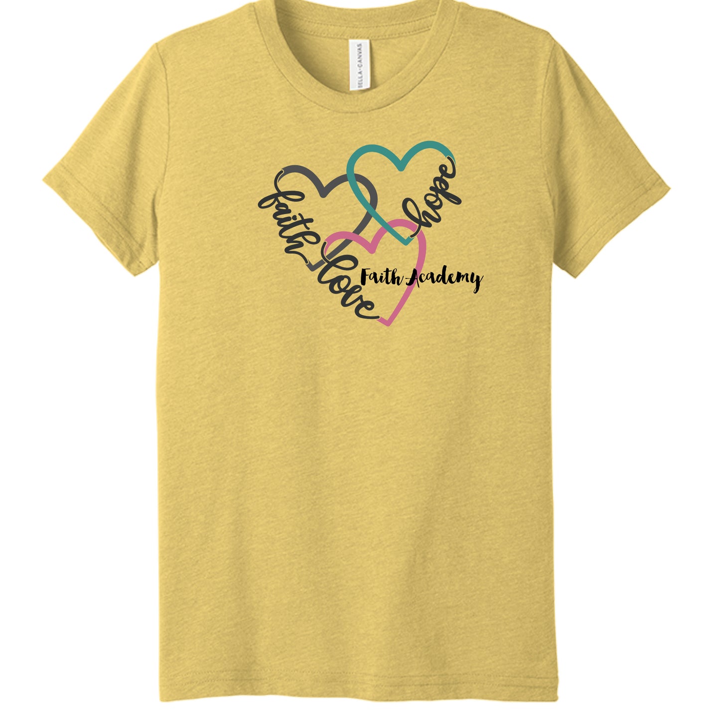 Yellow Gold Triblend - FRONT