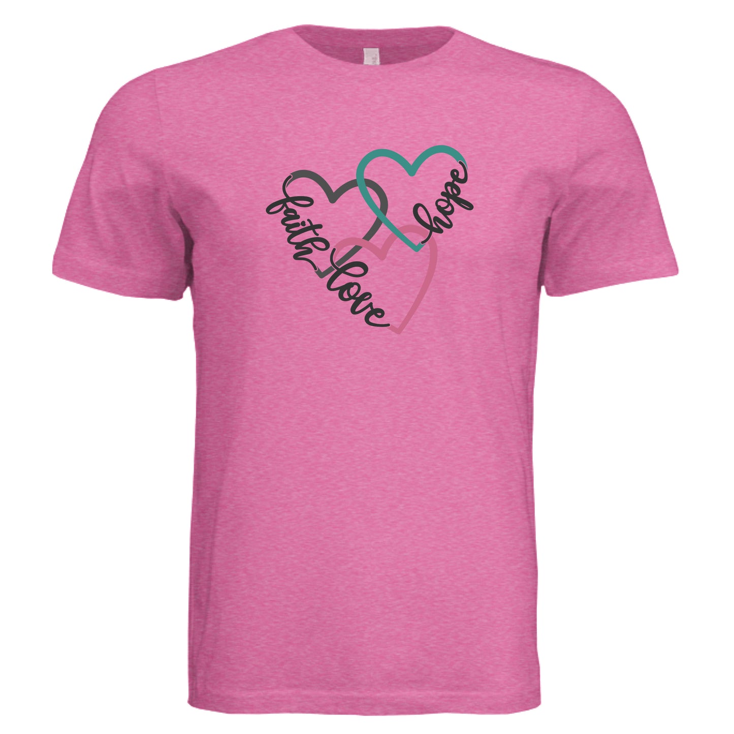 Charity Pink Triblend - FRONT