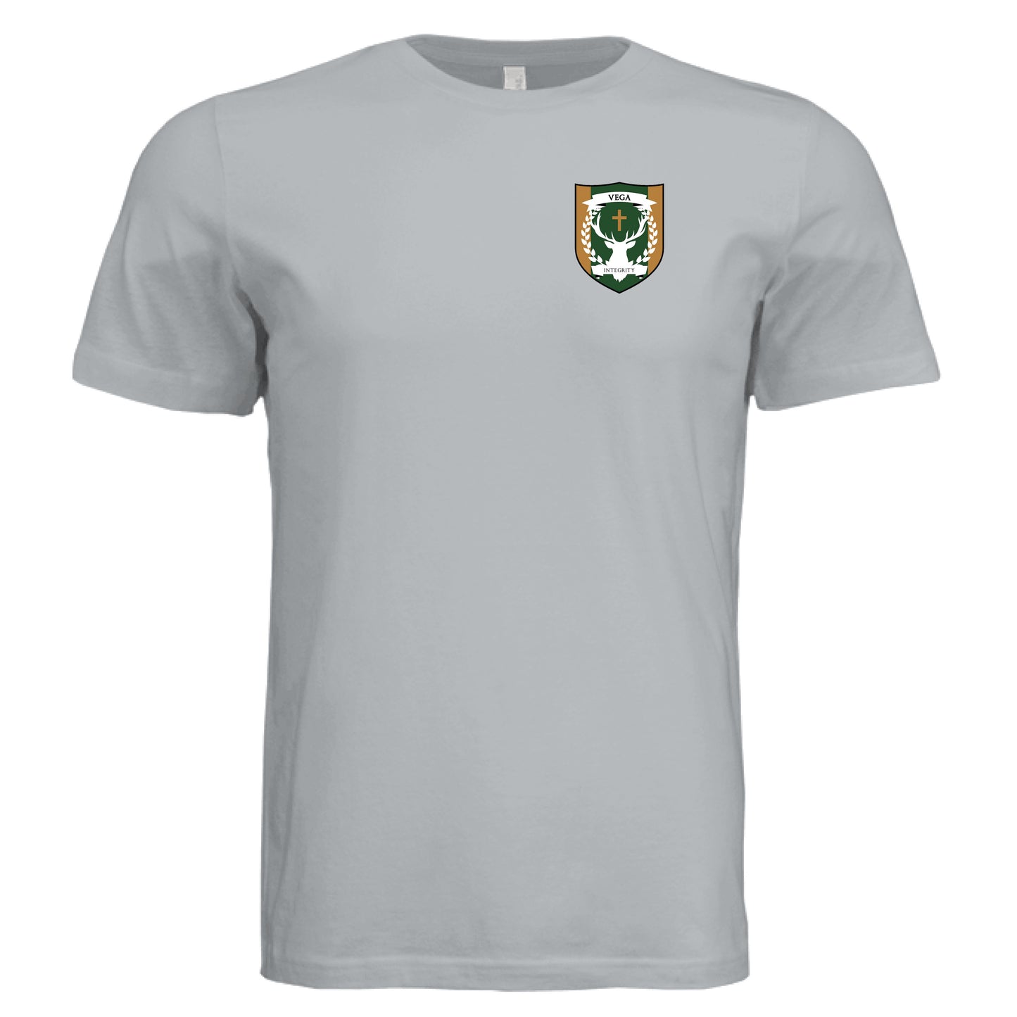 Solid Silver Triblend - FRONT