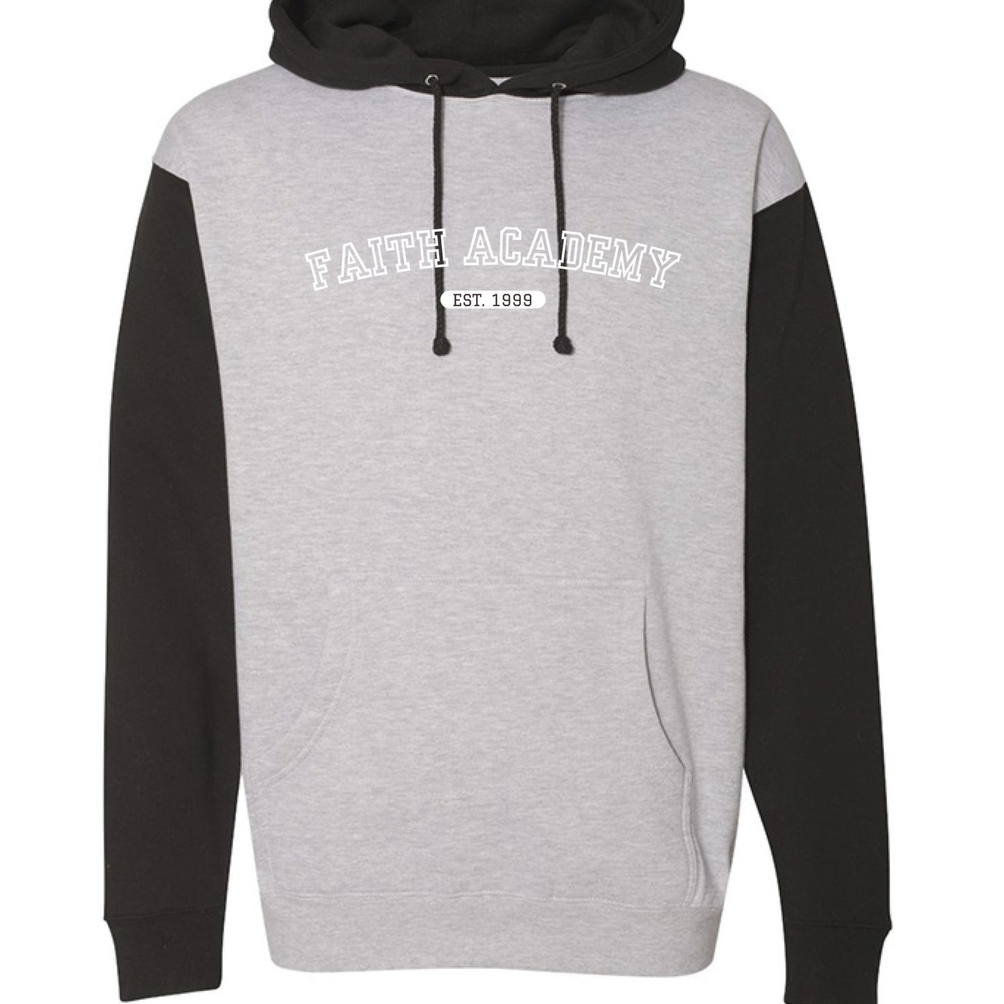 Grey Heather/ Black - FRONT