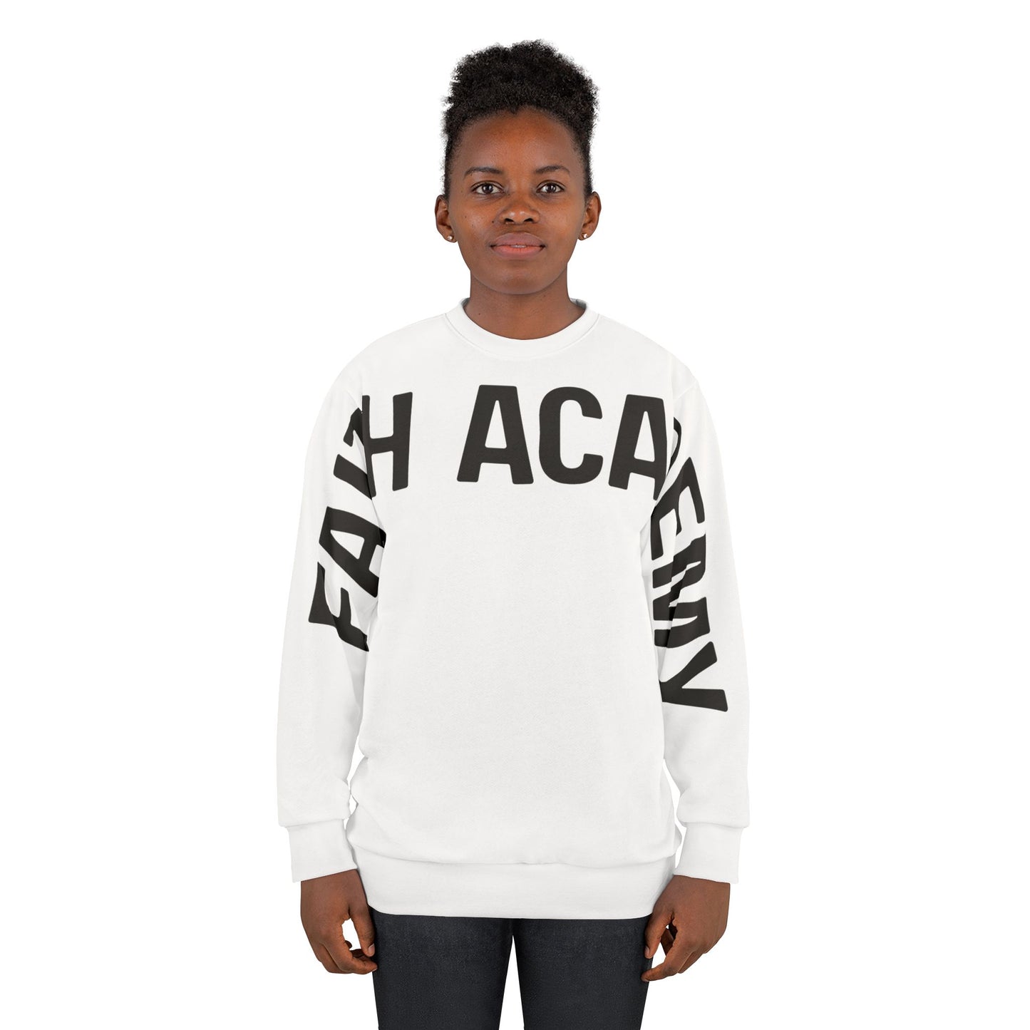 Across the Sweatshirt Faith Shirt