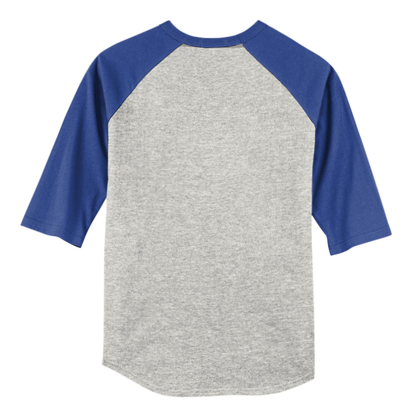 HEATHER GREY / ROYAL - BACK