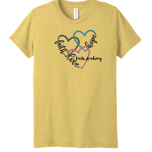 Yellow Gold Triblend - FRONT